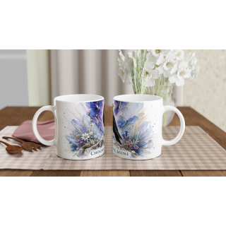 Mug Chocard à bec jaune – Auvergne-Rhône-Alpes – Collection La Faune des Régions