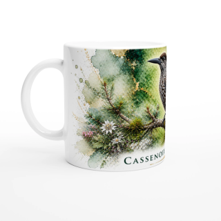 Mug Cassenoix moucheté – Auvergne-Rhône-Alpes – Collection La Faune des Régions