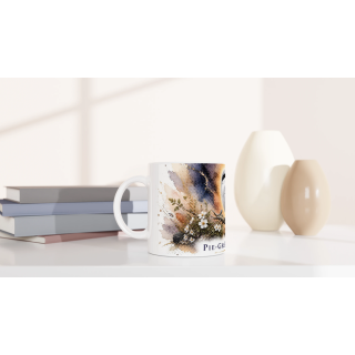 Mug Pie-grièche grise – Auvergne-Rhône-Alpes – Collection La Faune des Régions