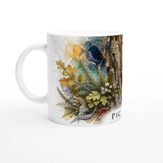 Mug Pic mar – Bourgogne-Franche-Comté – Collection La Faune des Régions