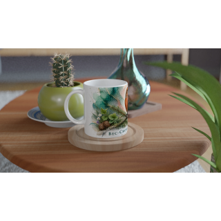 Mug Bec-croisé des sapins – Bourgogne-Franche-Comté – Collection La Faune des Régions