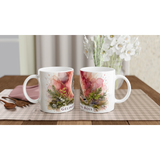 Mug Gélinotte des bois – Bourgogne-Franche-Comté – Collection La Faune des Régions