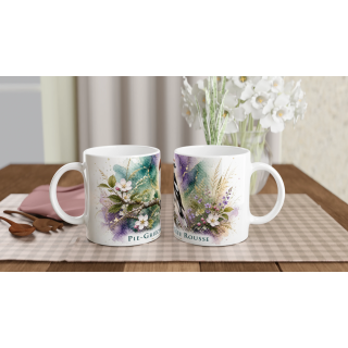 Mug Pie-grièche à tête rousse – Grand Est – Collection La Faune des Régions