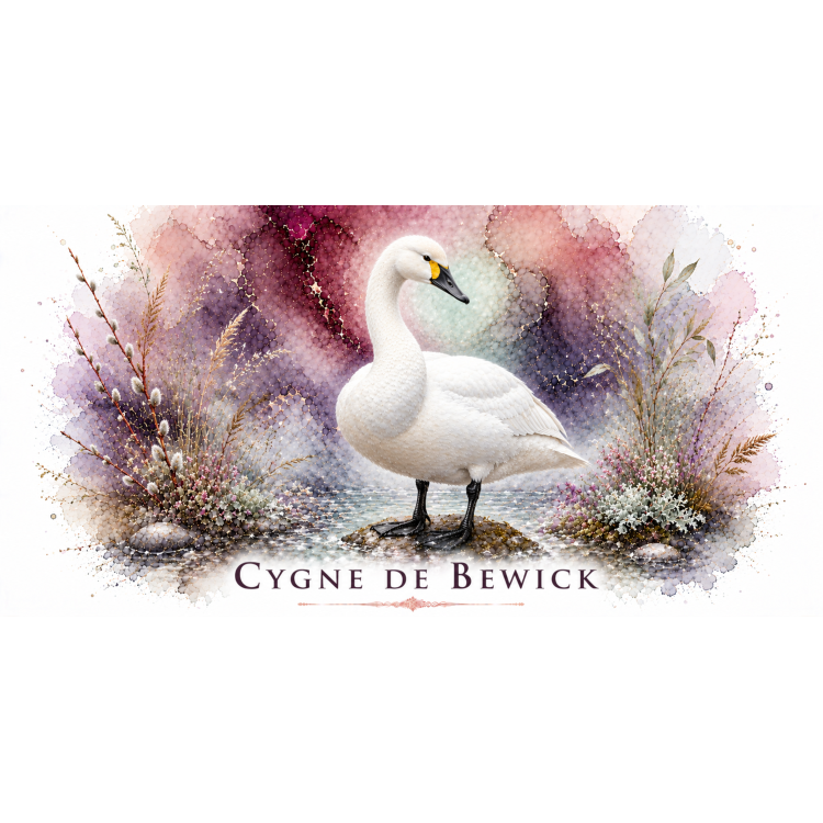 Mug Cygne de Bewick – Grand Est – Collection La Faune des Régions