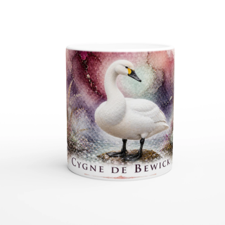 Mug Cygne de Bewick – Grand Est – Collection La Faune des Régions
