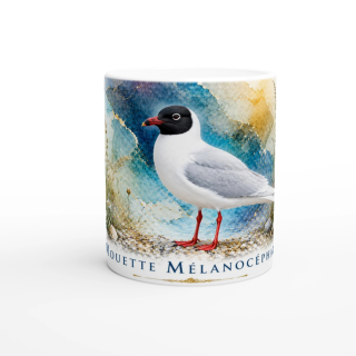 Mug Mouette mélanocéphale – Hauts-de-France – Collection La Faune des Régions