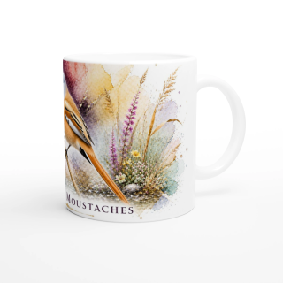 Mug Panure à moustaches – Hauts-de-France – Collection La Faune des Régions