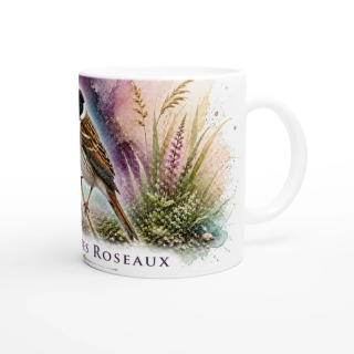 Mug Bruant des roseaux – Hauts-de-France – Collection La Faune des Régions