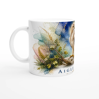 Mug Aigle botté – Centre-Val de Loire – Collection La Faune des Régions