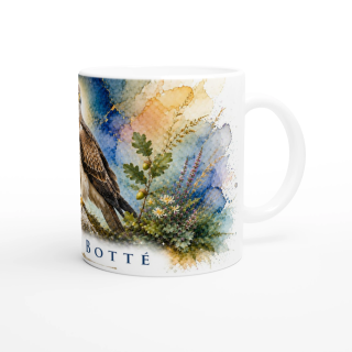 Mug Aigle botté – Centre-Val de Loire – Collection La Faune des Régions
