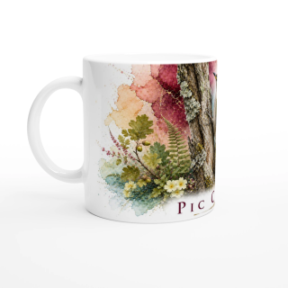 Mug Pic cendré – Centre-Val de Loire – Collection La Faune des Régions