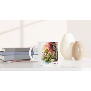 Mug Pic cendré – Centre-Val de Loire – Collection La Faune des Régions