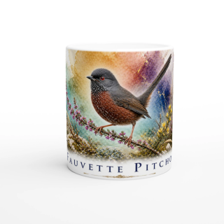 Mug Fauvette pitchou – Centre-Val de Loire – Collection La Faune des Régions