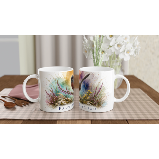 Mug Fauvette pitchou – Centre-Val de Loire – Collection La Faune des Régions