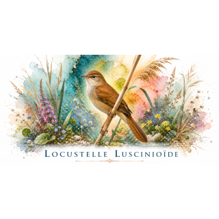 Mug Locustelle luscinioïde – Centre-Val de Loire – Collection La Faune des Régions