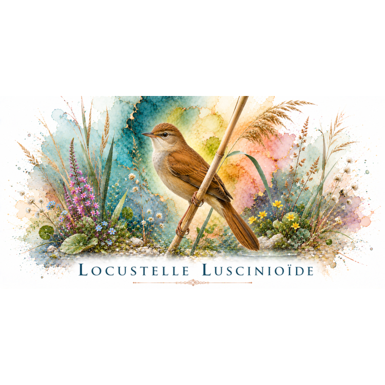Mug Locustelle luscinioïde – Centre-Val de Loire – Collection La Faune des Régions