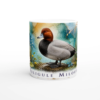 Mug Fuligule milouin – Centre-Val de Loire – Collection La Faune des Régions