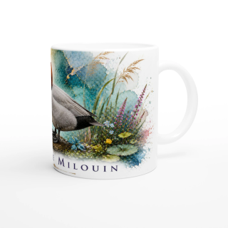 Mug Fuligule milouin – Centre-Val de Loire – Collection La Faune des Régions