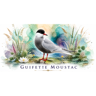Mug Guifette moustac – Centre-Val de Loire – Collection La Faune des Régions