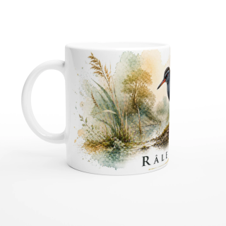 Mug Râle d’eau – Île-de-France – Collection La Faune des Régions