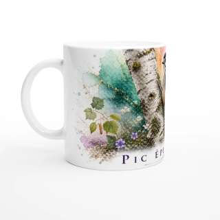 Mug Pic épeichette – Île-de-France – Collection La Faune des Régions