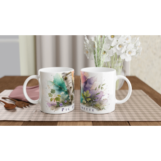 Mug Pic épeichette – Île-de-France – Collection La Faune des Régions