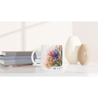 Mug Martinet noir – Île-de-France – Collection La Faune des Régions