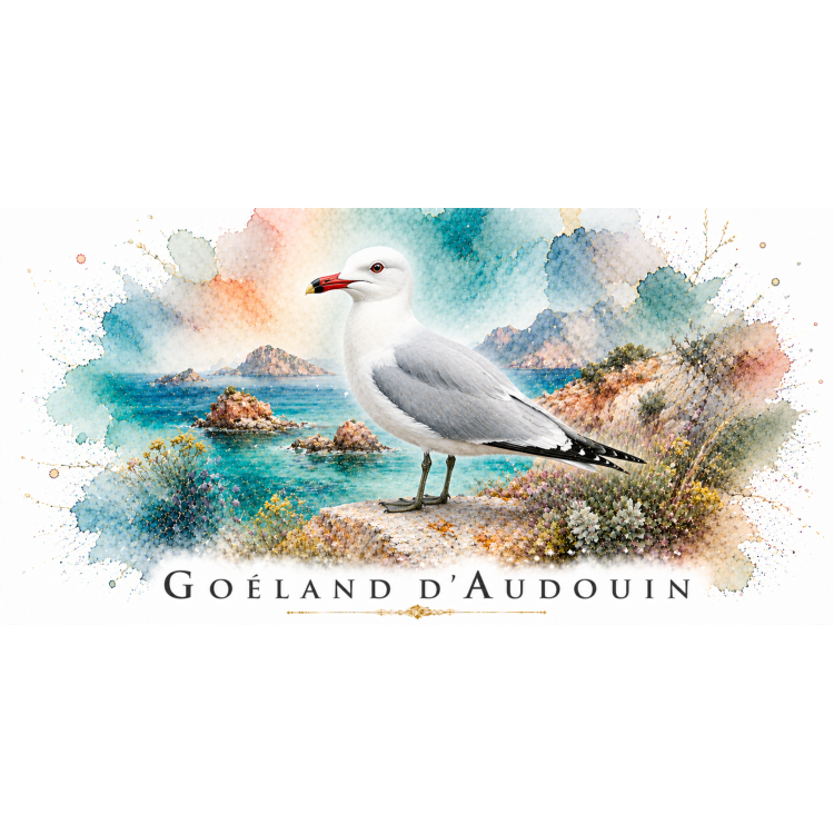 Mug Goéland d’Audouin – Corse – Collection La Faune des Régions