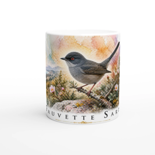 Mug Fauvette sarde – Corse – Collection La Faune des Régions
