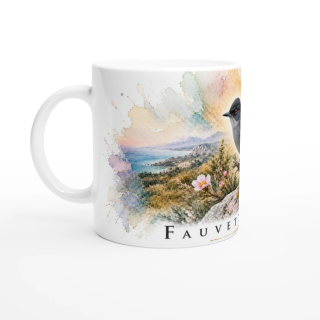 Mug Fauvette sarde – Corse – Collection La Faune des Régions
