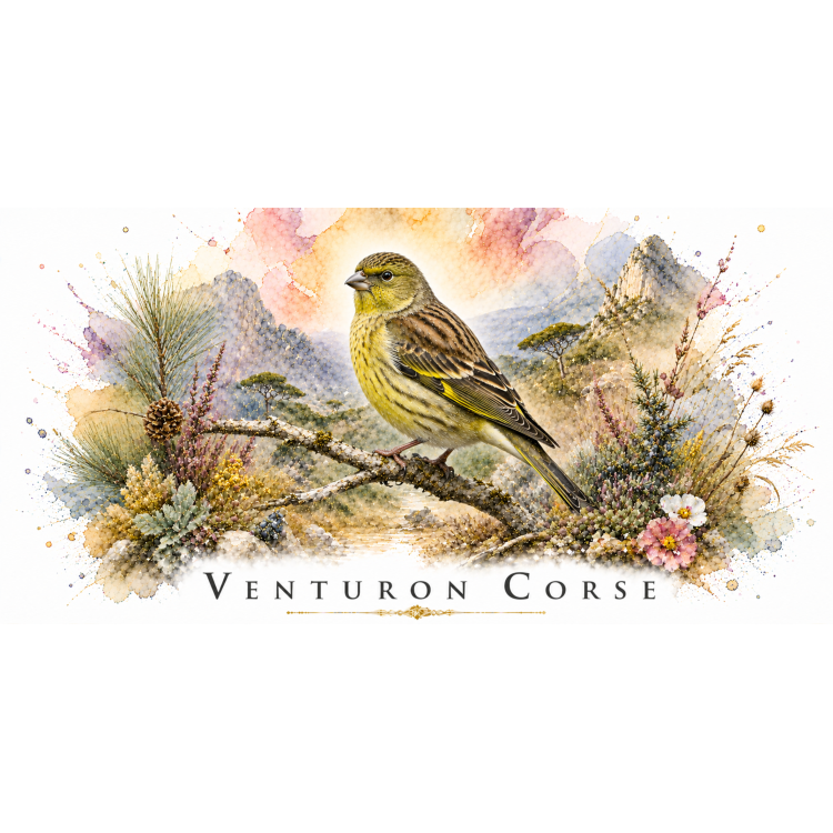Mug Venturon corse – Corse – Collection La Faune des Régions
