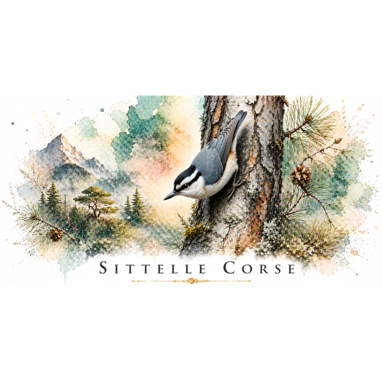 Mug Sittelle corse – Corse – Collection La Faune des Régions