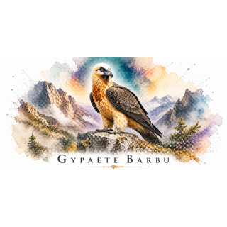 Mug Gypaète barbu – Corse – Collection La Faune des Régions