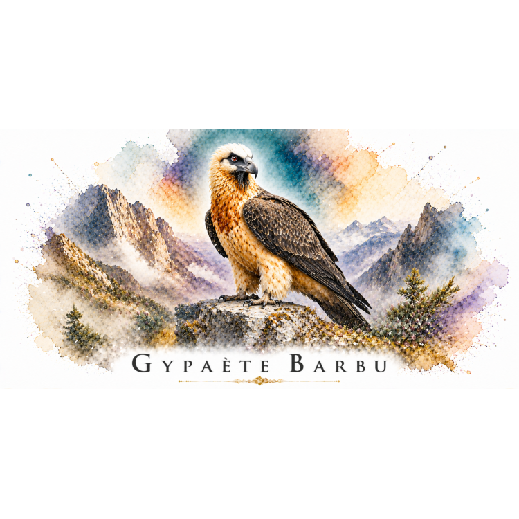 Mug Gypaète barbu – Corse – Collection La Faune des Régions