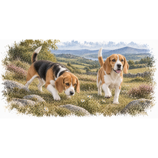 Mug Beagle – Échos de la Nature – Compagnons