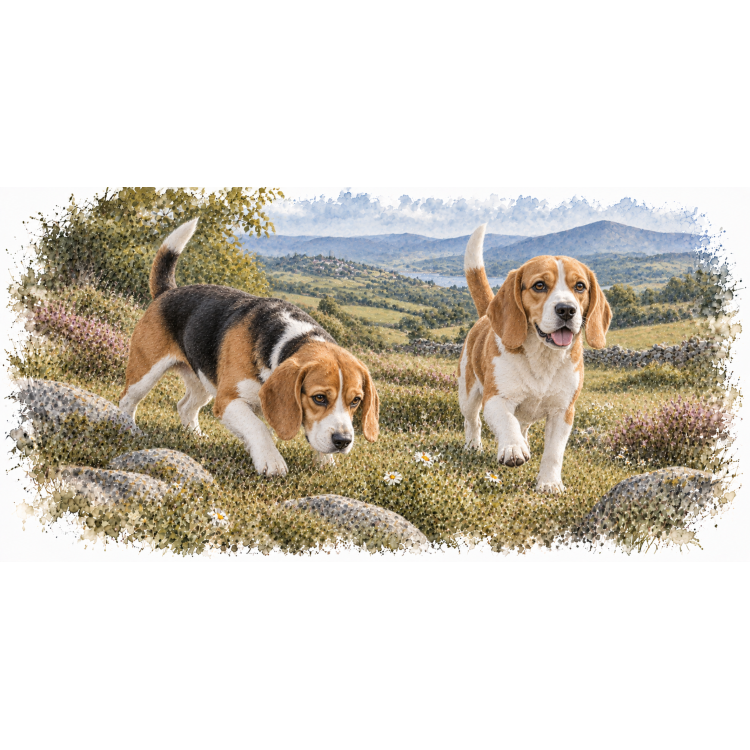 Mug Beagle – Échos de la Nature – Compagnons
