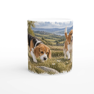 Mug Beagle – Échos de la Nature – Compagnons