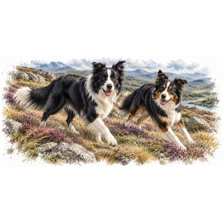 Mug Border Collie – Échos de la Nature – Compagnons