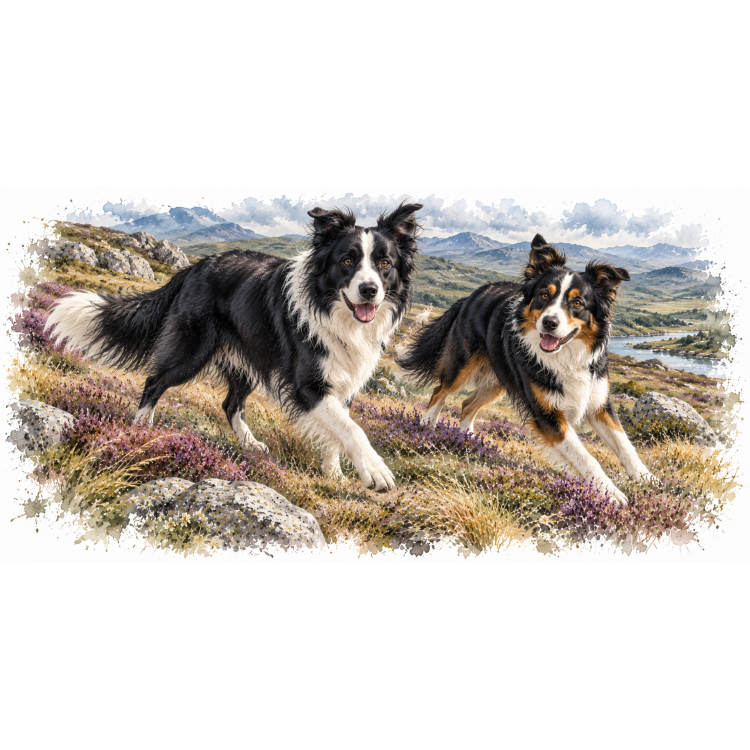 Mug Border Collie – Échos de la Nature – Compagnons