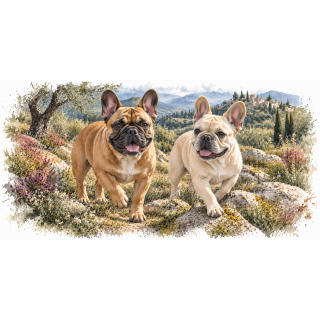Mug Bouledogue Français – Échos de la Nature – Compagnons