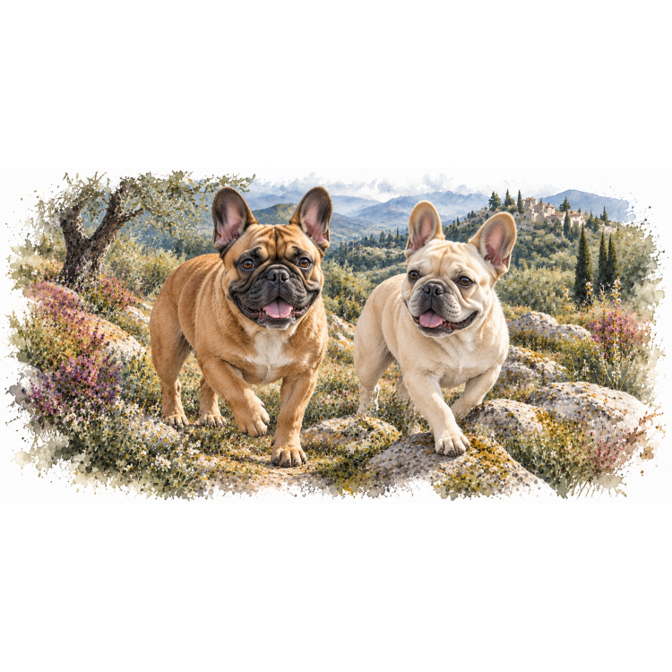 Mug Bouledogue Français – Échos de la Nature – Compagnons