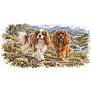 Mug Cavalier King Charles Spaniel – Échos de la Nature – Compagnons