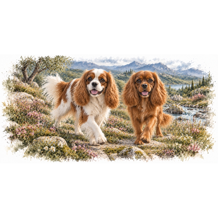 Mug Cavalier King Charles Spaniel – Échos de la Nature – Compagnons