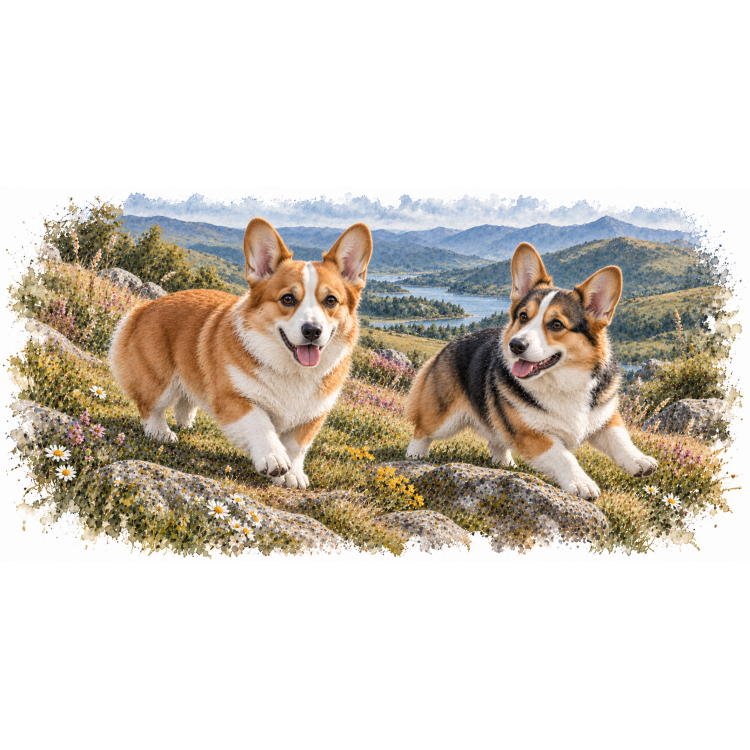 Mug Welsh Corgi Pembroke – Échos de la Nature – Compagnons
