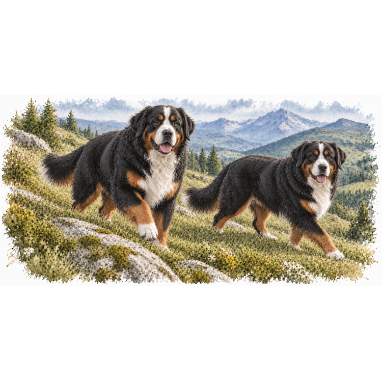 Mug Bouvier Bernois – Échos de la Nature – Compagnons