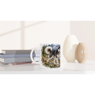 Mug Husky Sibérien – Échos de la Nature – Compagnons
