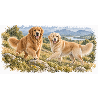 Mug Golden Retriever – Échos de la Nature – Compagnons