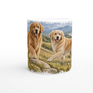 Mug Golden Retriever – Échos de la Nature – Compagnons