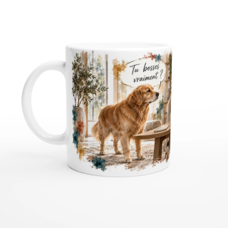 Mug Humour Sarcastique – Tu bosses vraiment ?