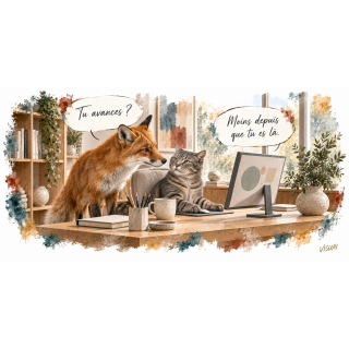 Mug Humour Sarcastique – Tu avances ?